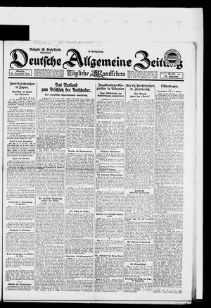 Deutsche allgemeine Zeitung vom 29.12.1924