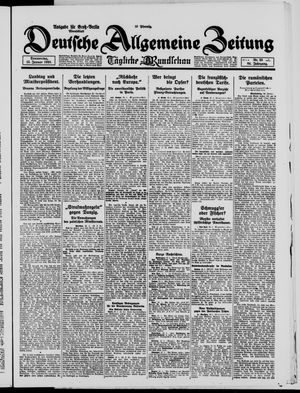 Deutsche allgemeine Zeitung vom 15.01.1925