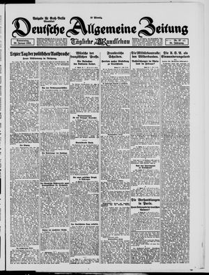 Deutsche allgemeine Zeitung vom 22.01.1925
