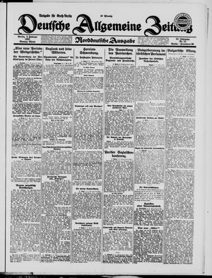 Deutsche allgemeine Zeitung vom 02.02.1925