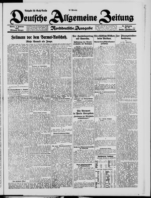 Deutsche allgemeine Zeitung vom 04.02.1925