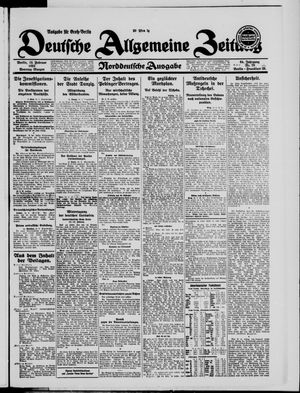 Deutsche allgemeine Zeitung vom 15.02.1925