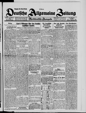 Deutsche allgemeine Zeitung vom 17.02.1925
