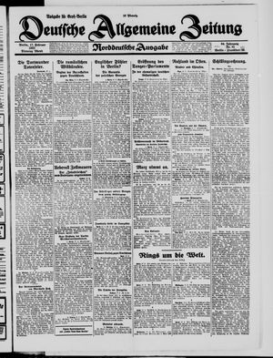 Deutsche allgemeine Zeitung vom 17.02.1925