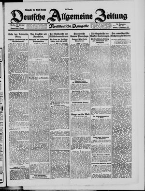 Deutsche allgemeine Zeitung vom 19.02.1925