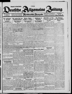 Deutsche allgemeine Zeitung vom 06.03.1925