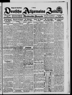 Deutsche allgemeine Zeitung vom 12.03.1925