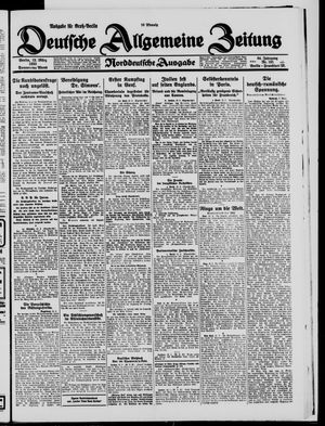 Deutsche allgemeine Zeitung vom 12.03.1925