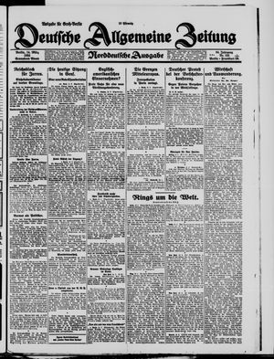 Deutsche allgemeine Zeitung vom 14.03.1925
