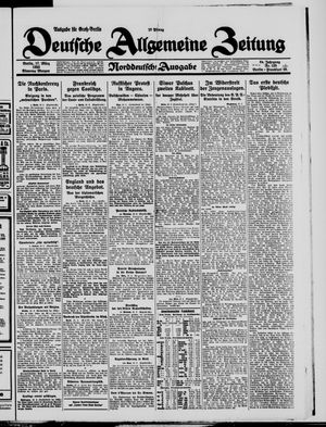 Deutsche allgemeine Zeitung vom 17.03.1925