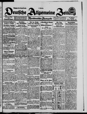 Deutsche allgemeine Zeitung vom 19.03.1925