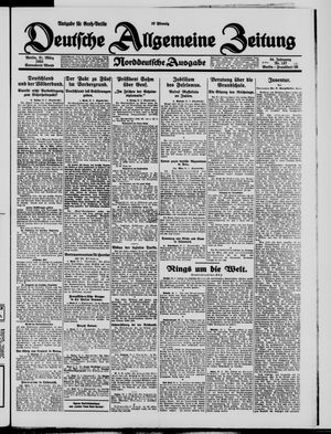 Deutsche allgemeine Zeitung vom 21.03.1925