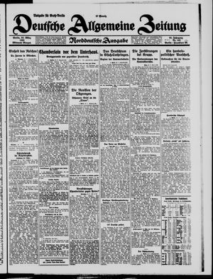 Deutsche allgemeine Zeitung vom 25.03.1925