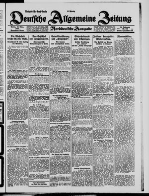 Deutsche allgemeine Zeitung vom 28.03.1925