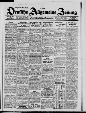Deutsche allgemeine Zeitung vom 31.03.1925