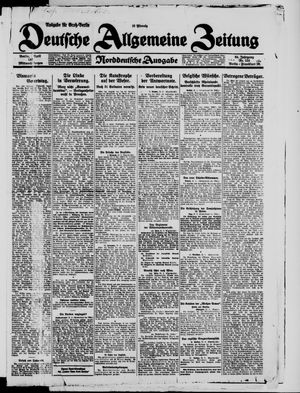 Deutsche allgemeine Zeitung vom 01.04.1925