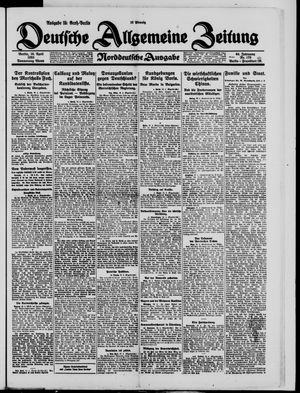 Deutsche allgemeine Zeitung vom 16.04.1925