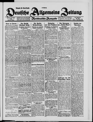 Deutsche allgemeine Zeitung vom 24.04.1925