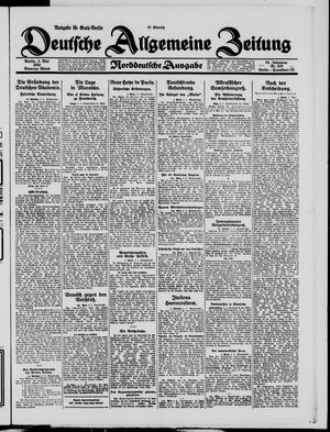 Deutsche allgemeine Zeitung vom 05.05.1925