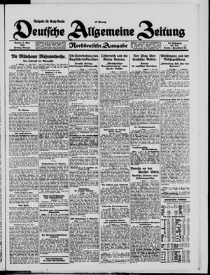 Deutsche allgemeine Zeitung vom 08.05.1925