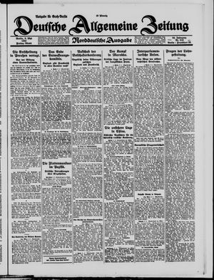 Deutsche allgemeine Zeitung vom 08.05.1925