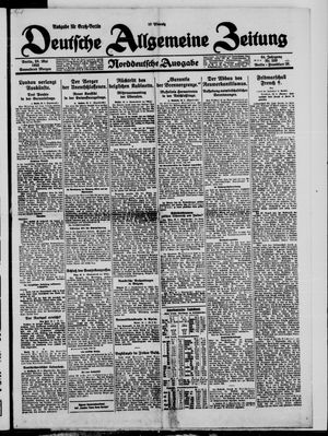 Deutsche allgemeine Zeitung vom 23.05.1925