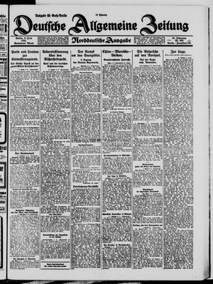 Deutsche allgemeine Zeitung vom 06.06.1925