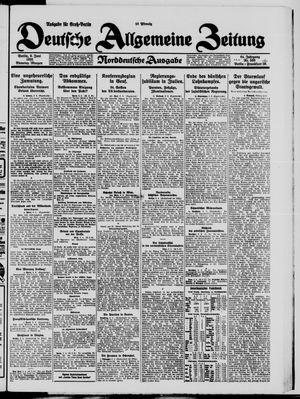 Deutsche allgemeine Zeitung vom 09.06.1925