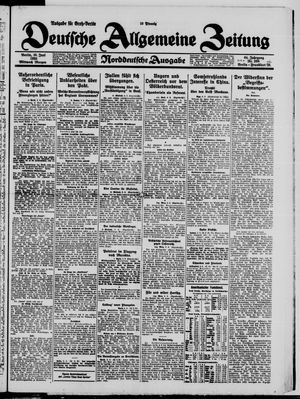 Deutsche allgemeine Zeitung vom 10.06.1925