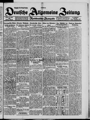 Deutsche allgemeine Zeitung vom 12.06.1925