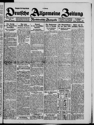 Deutsche allgemeine Zeitung vom 18.06.1925