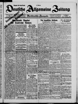 Deutsche allgemeine Zeitung vom 19.06.1925