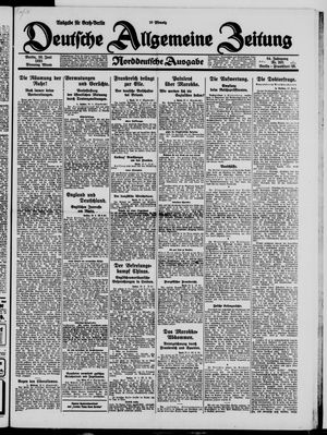 Deutsche allgemeine Zeitung vom 23.06.1925
