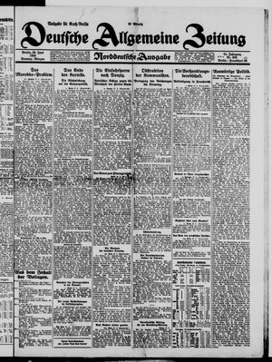 Deutsche allgemeine Zeitung vom 28.06.1925