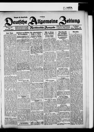 Deutsche allgemeine Zeitung vom 02.07.1925