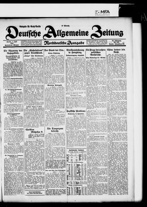 Deutsche allgemeine Zeitung vom 04.07.1925