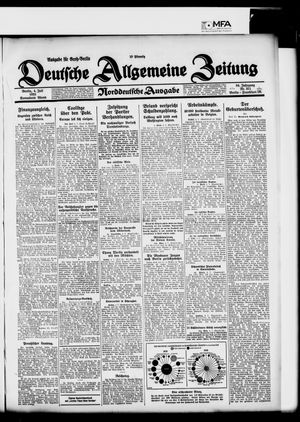 Deutsche allgemeine Zeitung vom 04.07.1925