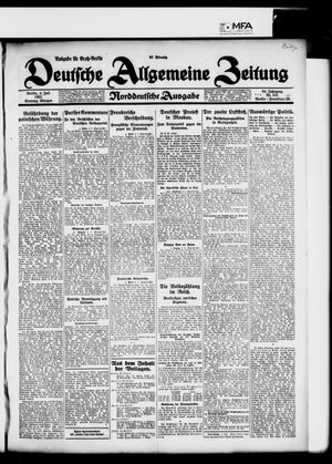 Deutsche allgemeine Zeitung on Jul 5, 1925