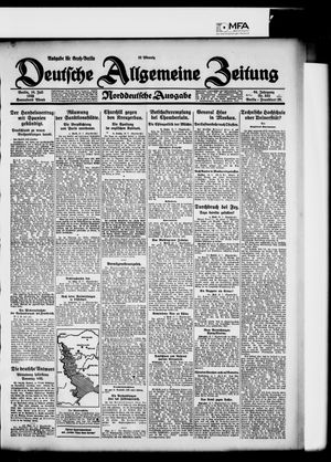 Deutsche allgemeine Zeitung on Jul 18, 1925