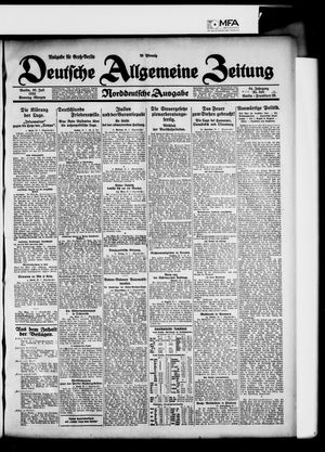 Deutsche allgemeine Zeitung vom 26.07.1925