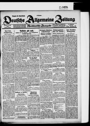 Deutsche allgemeine Zeitung on Jul 31, 1925