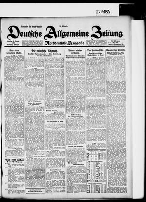 Deutsche allgemeine Zeitung vom 02.08.1925