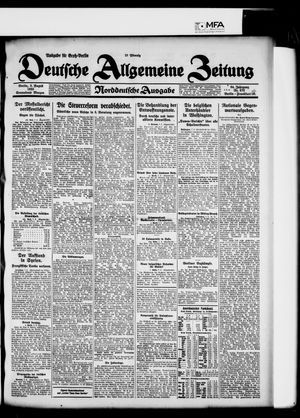 Deutsche allgemeine Zeitung vom 08.08.1925