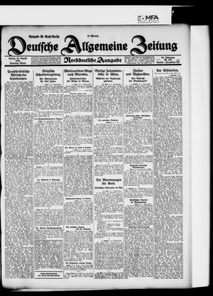 Deutsche allgemeine Zeitung vom 18.08.1925