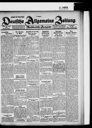 Deutsche allgemeine Zeitung vom 19.08.1925