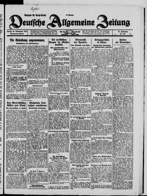 Deutsche allgemeine Zeitung vom 24.09.1925