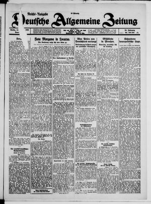 Deutsche allgemeine Zeitung vom 15.10.1925