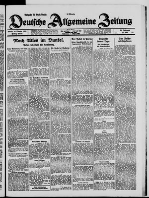 Deutsche allgemeine Zeitung vom 16.10.1925