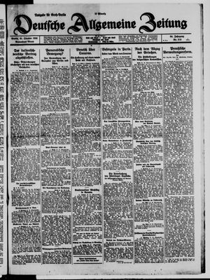 Deutsche allgemeine Zeitung vom 31.10.1925