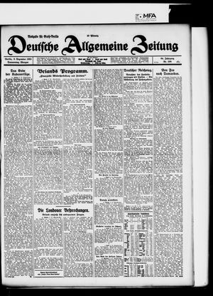 Deutsche allgemeine Zeitung vom 03.12.1925